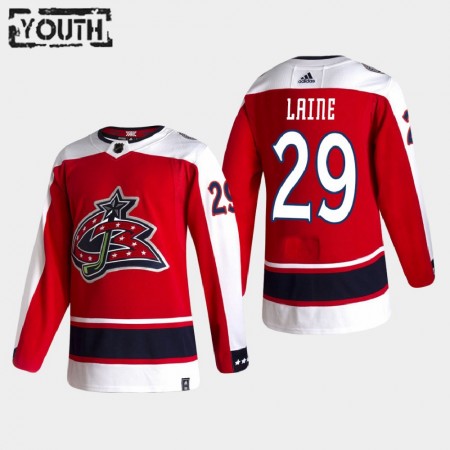 Columbus Blue Jackets Trikot Patrik Laine 29 2020-21 Reverse Retro Authentic - Kinder